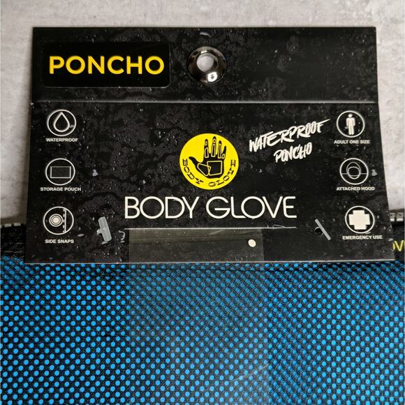 Body Glove Poncho with Mesh Pouch - Size O/S - NWT - Picture 3 of 5